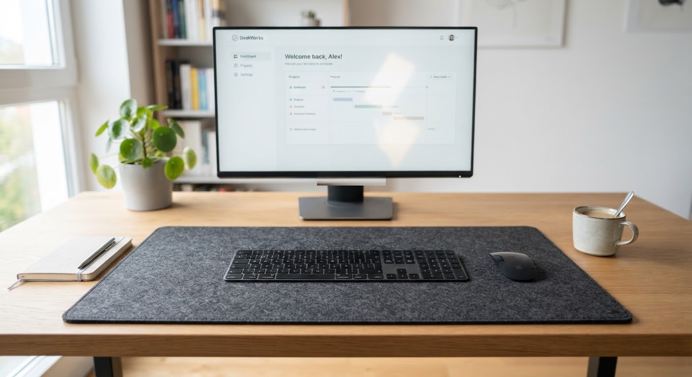 Felt Desk Pad XL — product photo